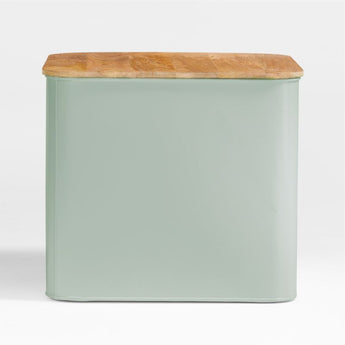Lrg Outline Bin Lid Sage.