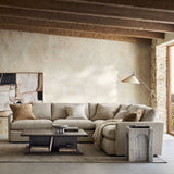 Lounge 3-Piece L-Shaped Sectional Sofa.