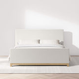 Pacific Upholstered King Bed.