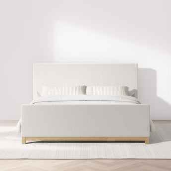 Pacific Upholstered King Bed.