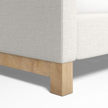 Pacific Upholstered King Bed.