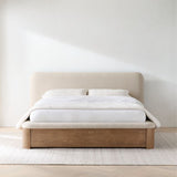 Palermo Upholstered Wood King Storage Be.