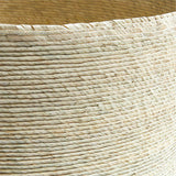 Palmera Medium Woven Bin with Lid.