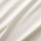 Favorite Organic Cotton Percale Ivory Queen Bed Sheet Set.