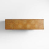 Pierre Light Brown Oak Wood Sideboard.