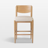 Piran Essence Natural Counter Stool.
