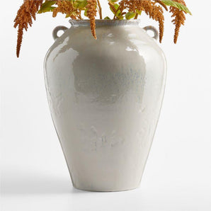 Pompeii Oyster Ceramic Vase 16"