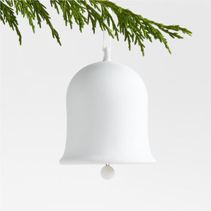 Porcelain Bell Christmas Tree Ornament
