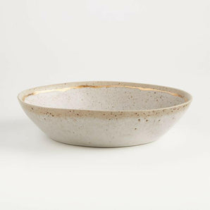 Primrose Gold Low Bowl.