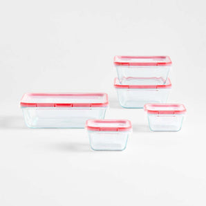 Juego Pyrex Freshlock de 10 piezas