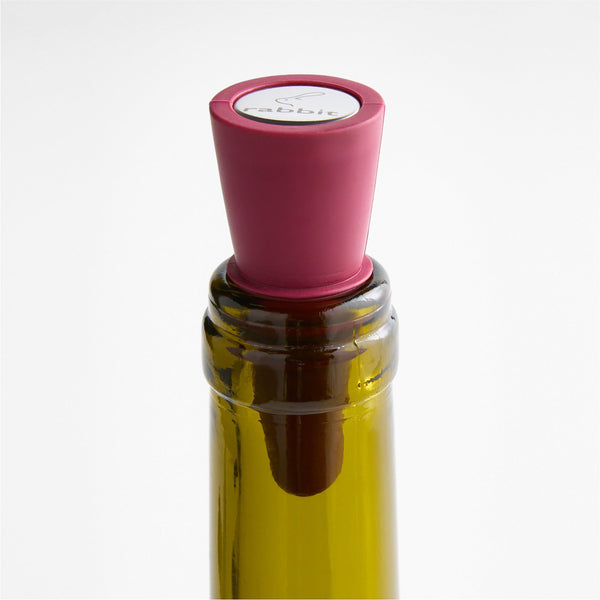Tapones de vino con forma de conejo, juego de 2