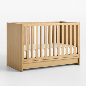 Baby Raya Wood Convertible Crib with Storage