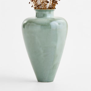 "Rochester LG 17"" Mint Vase".