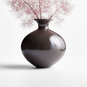 "Rochester SM 8"" Brown Vase".