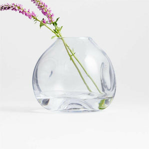 Regen Clear Blown Glass Vase 5