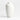 Slope White Ceramic Vase 12.25".