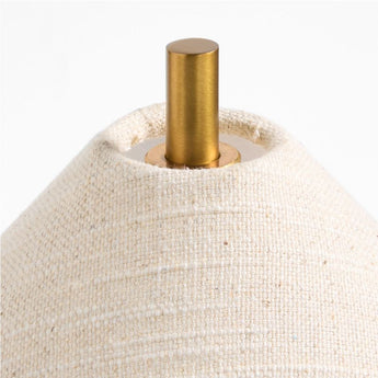 Remi Small Table Lamp Linen.