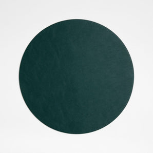 Rizzo Round Reversible Faux Leather Placemat