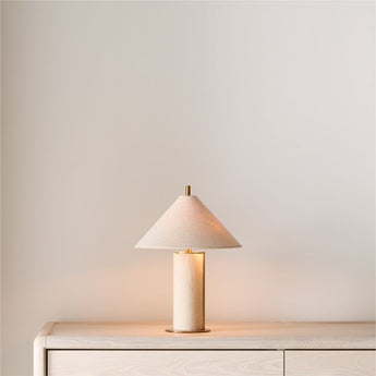 Remi Small Table Lamp Linen.