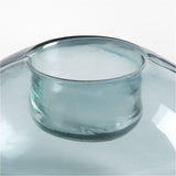 Darwin Blue Rnd Tea Light Hldr.