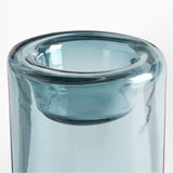 "Darwin Blue 8.5"" Tea Light Hldr".