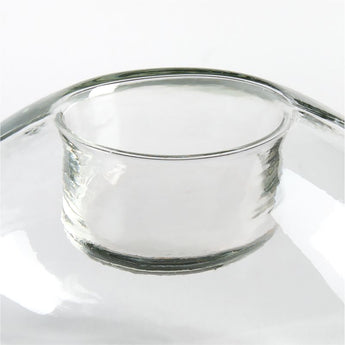 Darwin Clear Rnd Tea Light Hldr.