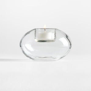 Darwin Clear Rnd Tea Light Hldr.