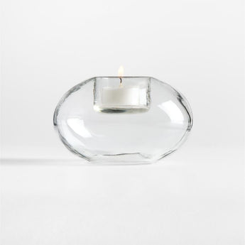 Darwin Clear Rnd Tea Light Hldr.