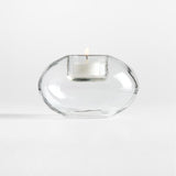 Darwin Clear Rnd Tea Light Hldr.