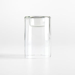 "Darwin Clear 5.5"" Tea Light Hldr".