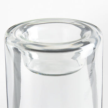 "Darwin Clear 8.5"" Tea Light Hldr".