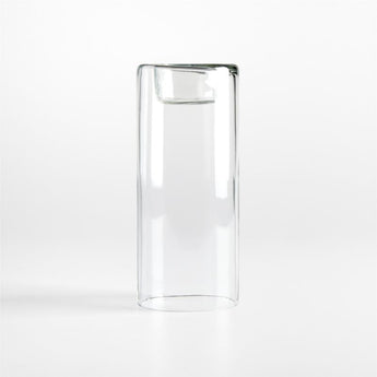 "Darwin Clear 8.5"" Tea Light Hldr".