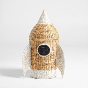 Kids Rocket Woven Hamper