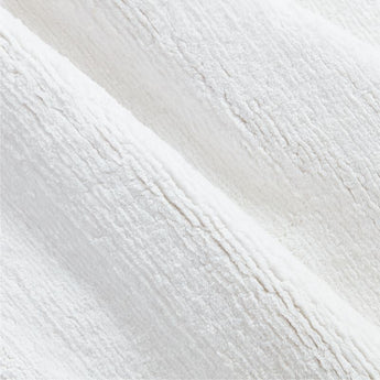 Rylan Organic Cotton White Bath Mat 24"x36".