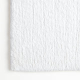 Rylan Organic Cotton White Bath Mat 24"x36".