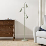 Sadie Scalloped Floor Lamp Sage.