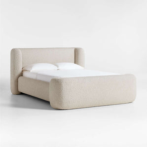 Salone Curved Upholstered Bed