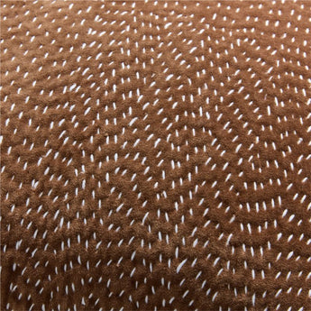 "Sashiko Organic Cotton Velvet 20""x20"".