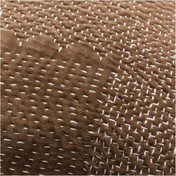 "Sashiko Organic Cotton Velvet 22""x15"".