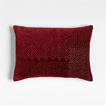 Sashiko Organic Cotton Velvet 22"x15 Lum.