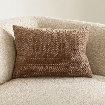 "Sashiko Organic Cotton Velvet 22""x15"".