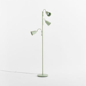 Sadie Scalloped Floor Lamp Sage.