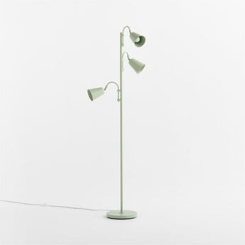 Sadie Scalloped Floor Lamp Sage.