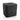 Sedona Black Square Tissue Box Cover.