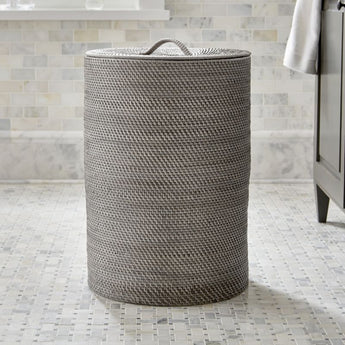 Cesto Para Ropa Sedona Gris.