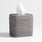 Funda Para Caja De Pañuelos Sedona Gris.
