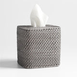 Funda Para Caja De Pañuelos Sedona Gris.