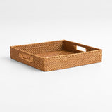 "Sedona Square Tray 16"" Honey".