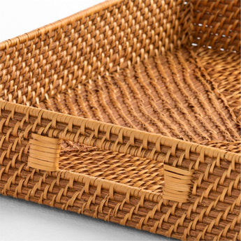 "Sedona Square Tray 16"" Honey".