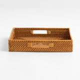 "Sedona Square Tray 16"" Honey".